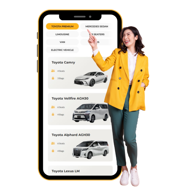 User-friendly digital platform for scheduling premium KLIA VIP Fast Track Service.