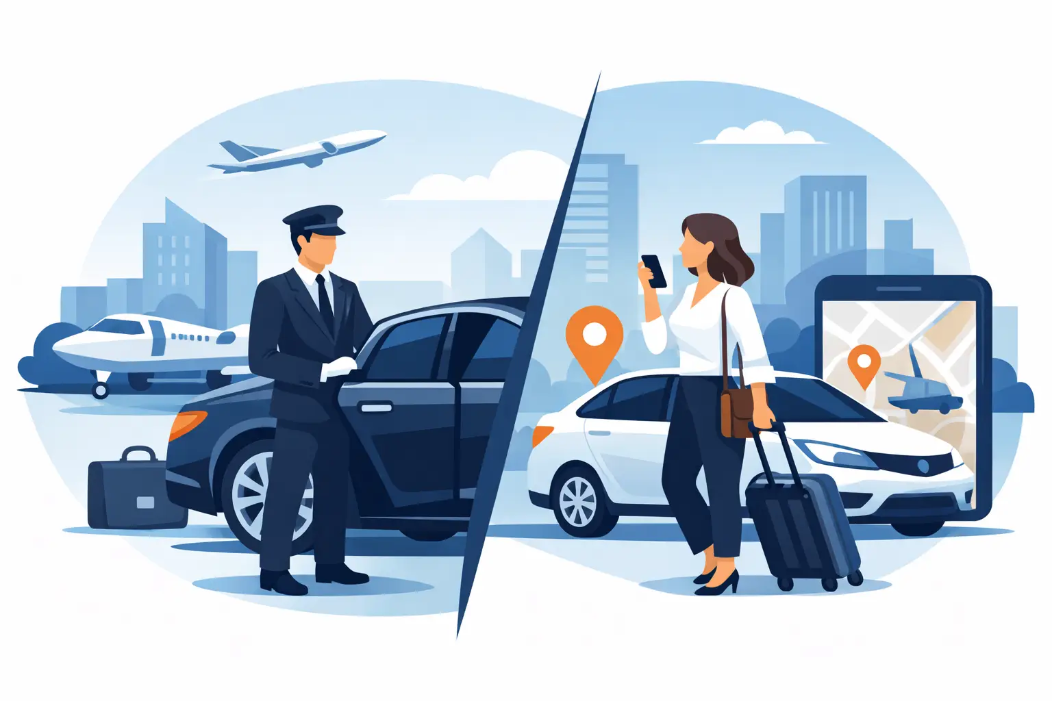 Chauffeur vs Ride Hailing for Business and Travel
