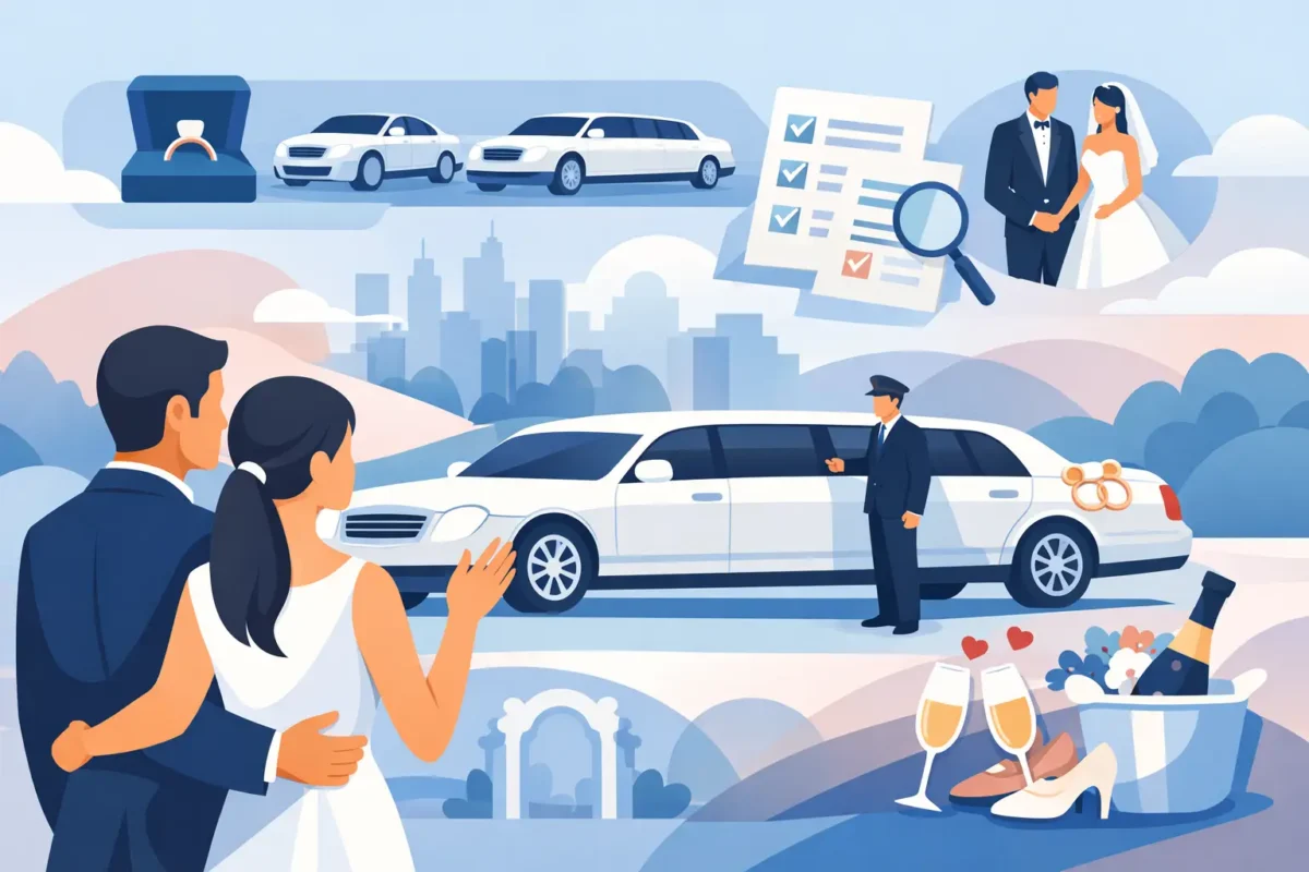 How to Choose a Wedding Limousine in 8 Steps