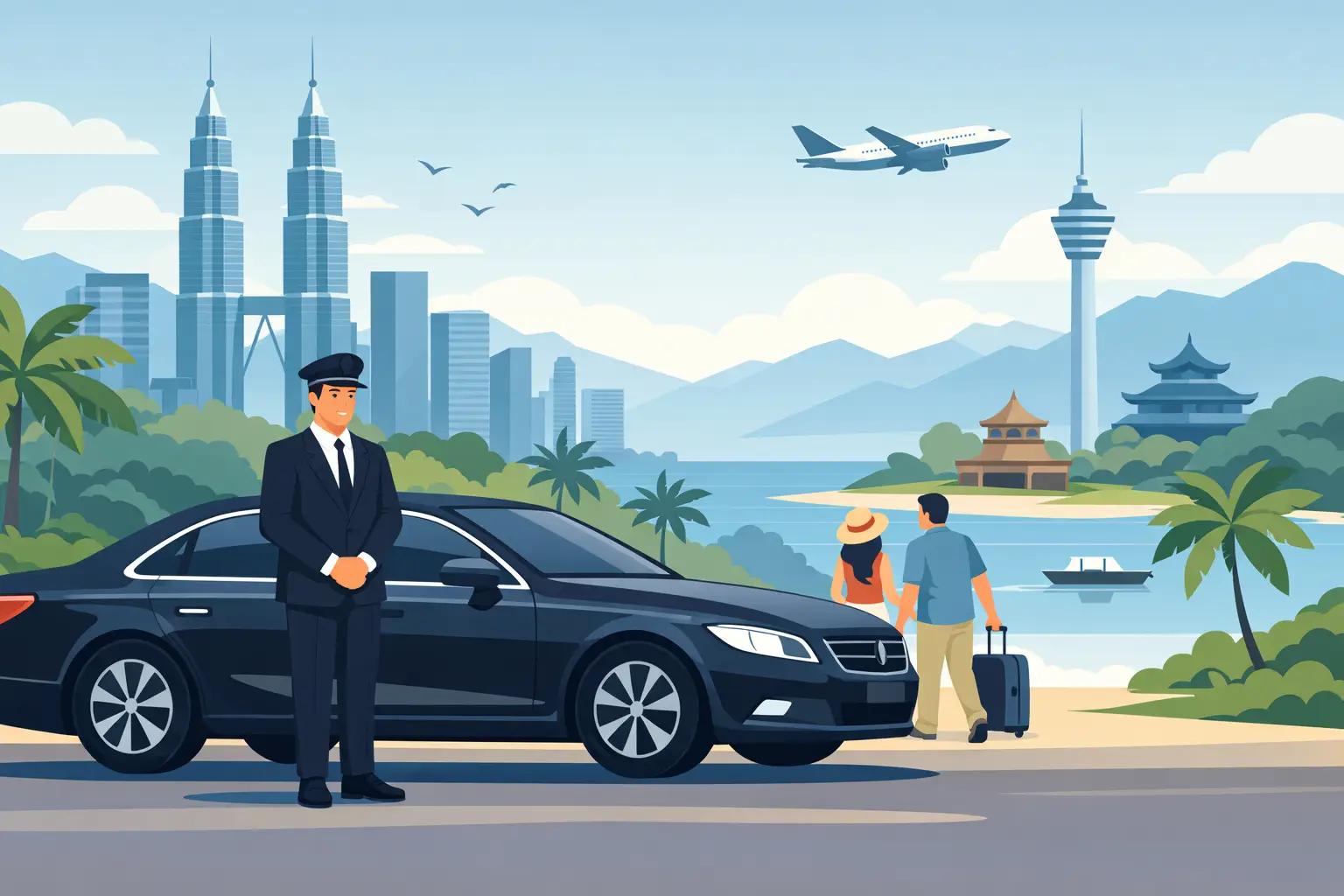 Private Driver Malaysia for Travel on Your Terms