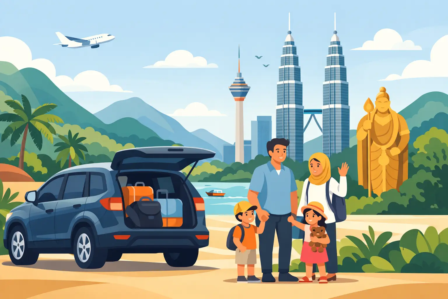 Private Transport for Family Holidays in Malaysia